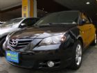 台中市2007 馬自達 馬3 1.6 黑 MAZDA 馬自達 / 3中古車