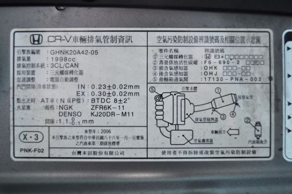 2006年本田CR-V 照片10