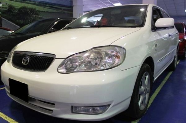 2002 豐田 Altis 1.8 白 照片1