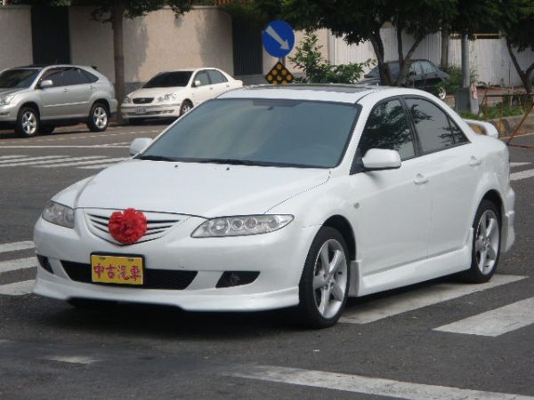 04年馬自達Mazda6 2.0白 照片1