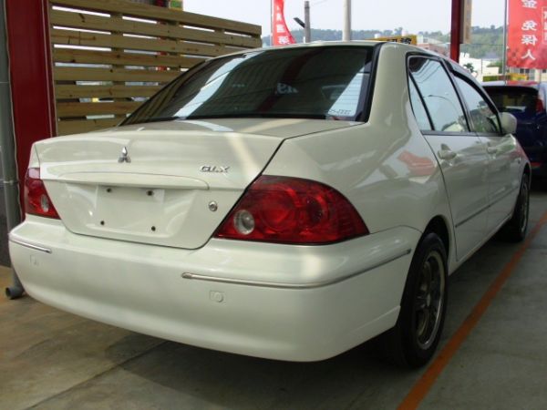 2003 三菱Lancer 1.6 白 照片7