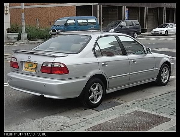 01 Honda Civic銀 K8 照片9