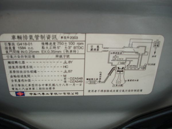 [千鼎汽車]04年 三菱Lancer 省 照片7