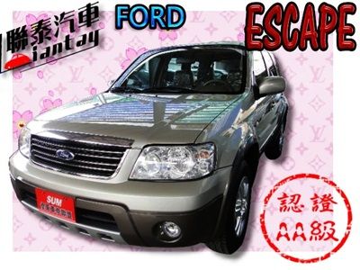 SUM 聯泰汽車 2004年ESCAPE 照片1