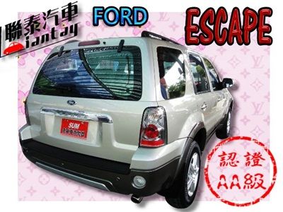 SUM 聯泰汽車 2004年ESCAPE 照片10