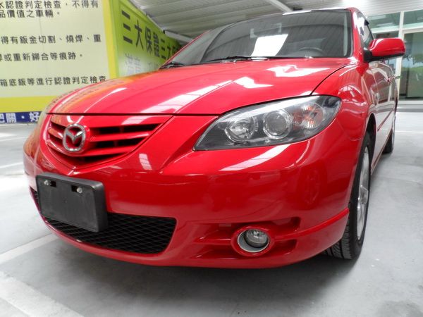 運達汽車06 MAZDA 3S 紅 照片1