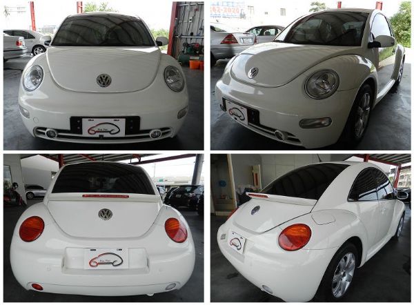 VW 福斯 Beetle 金龜車白1.6 照片7