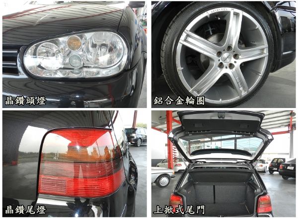 VW 福斯 Golf 狗夫 黑 1.6 照片6