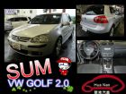 台中市VW 福斯 Golf Fsi 銀2.0 VW 福斯 / Golf中古車