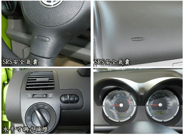 VW 福斯 Lupo 綠 1.4 照片4