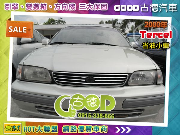 2000年Toyota tercel省油 照片1