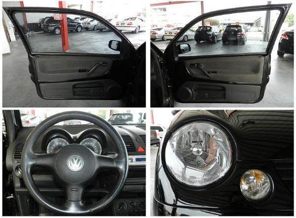 VW 福斯 Lupo 黑 1.4 照片4