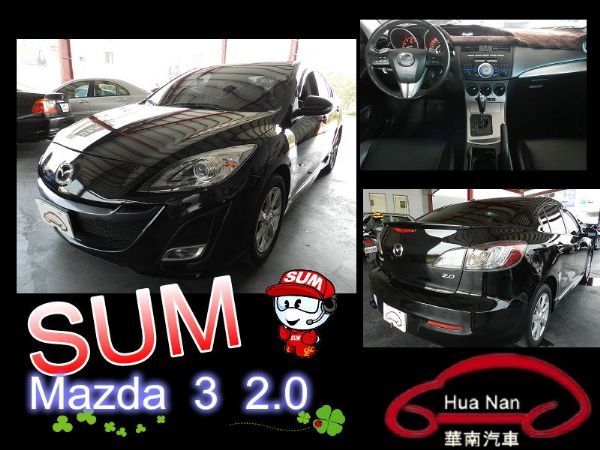  Mazda 馬自達 3 4D 黑 2. 照片1