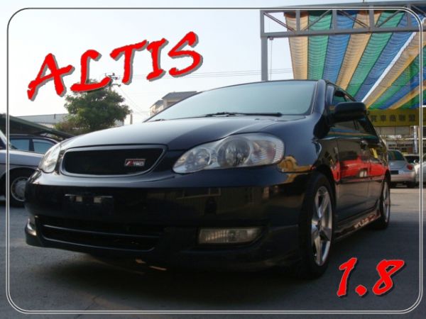 豐田 ALTIS 02年 1.8黑  照片1