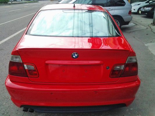 BMW 320I 紅 高鐵汽車 照片7