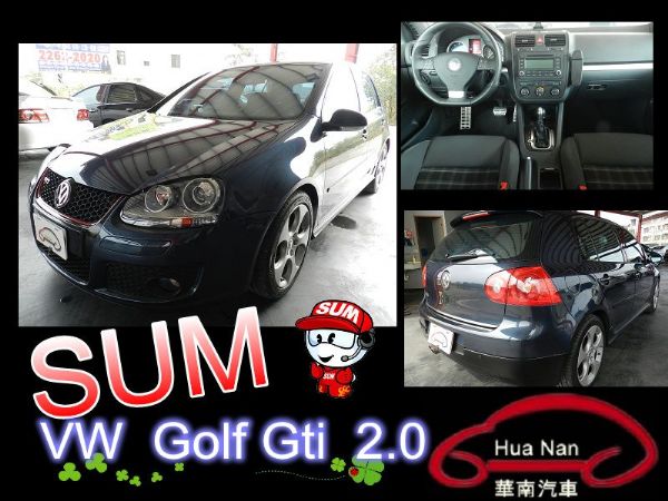  VW 福斯 Golf Gti 藍  照片1