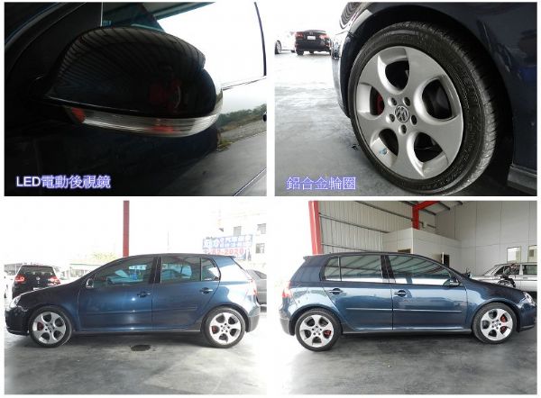  VW 福斯 Golf Gti 藍  照片9