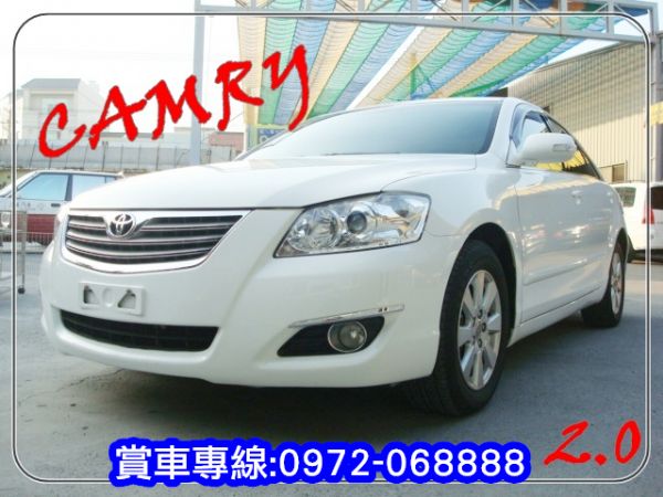 TOYOTA豐田CAMRY2.0白 照片1