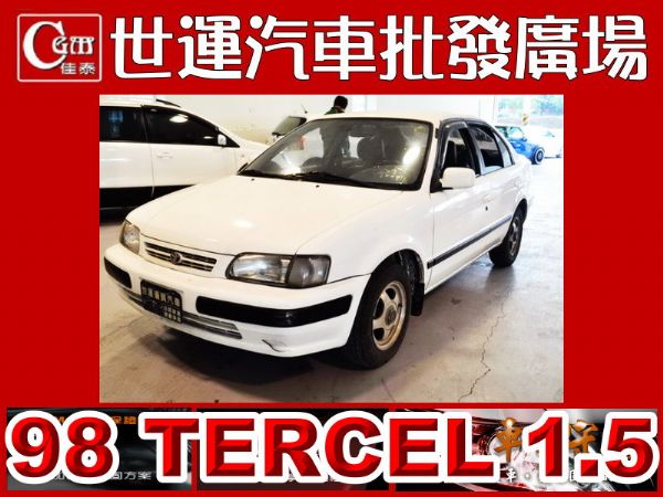 98 TERCEL 免頭款免保人全額貸 照片1