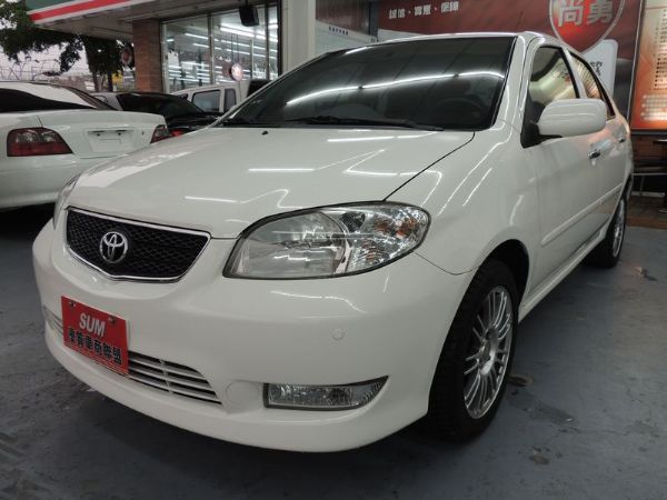 Toyota 豐田 Vios 白 1.5 照片8