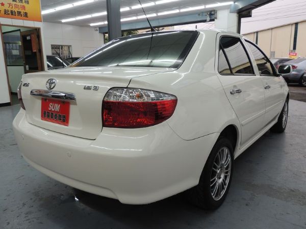 Toyota 豐田 Vios 白 1.5 照片9