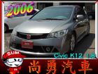 台中市 本田 Civic K12 灰 1.8  HONDA 台灣本田 / Civic中古車