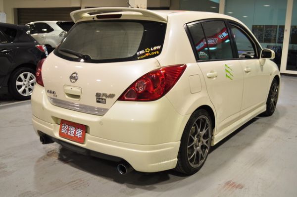 07 TIIDA 1.8 白 可全貸 照片3