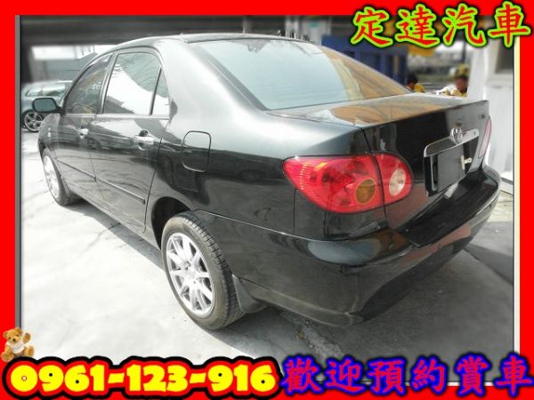 豐田 Altis 1.8 黑 照片9