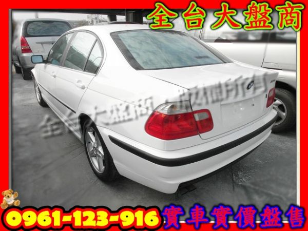 2001年 BMW 寶馬 320 白 照片10