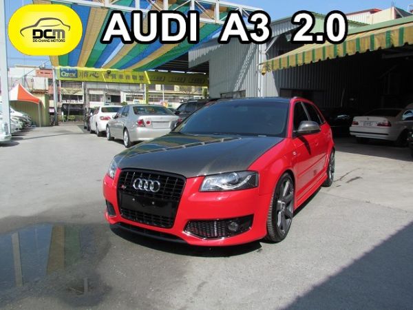 2006 Audi A3 2.0 紅黑 照片1