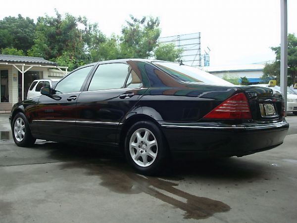 2001 BENZ S320 3.2 黑 照片4