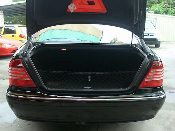 2001 BENZ S320 3.2 黑 照片10