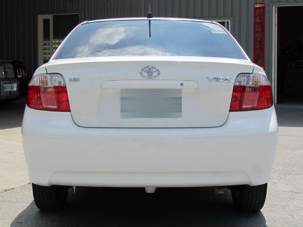 2006 豐田 VIOS 1.5 白 照片5