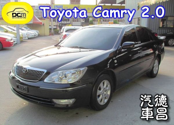 2004 豐田 Camry 2.0 黑 照片1