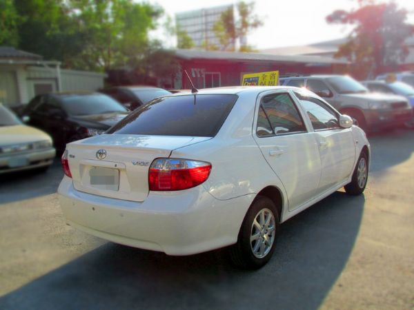 2009 豐田 VIOS 1.5 白 照片4