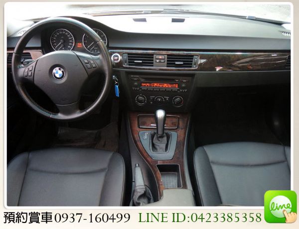 07 BMW 320D 柴油 黑內裝 照片3