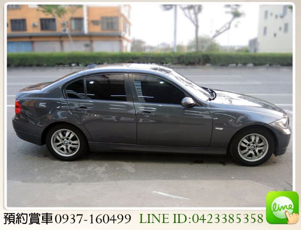 07 BMW 320D 柴油 黑內裝 照片10