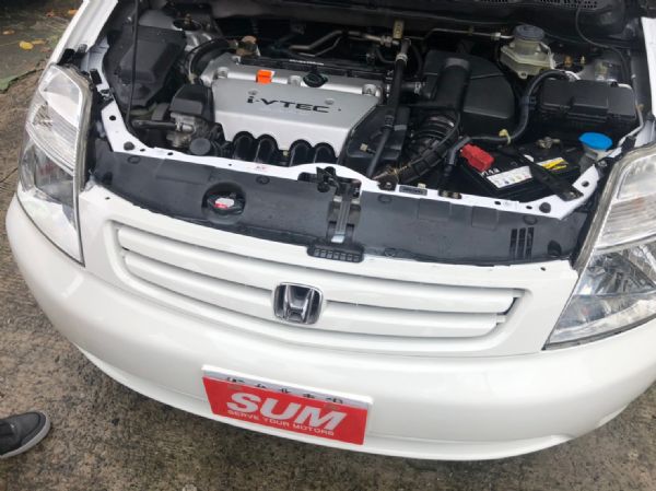 HONDA STREAM 稀有進口七座白 照片4